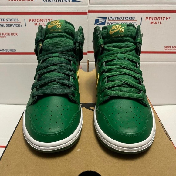 Nike Dunk High "St Patricks Day" 2013 - Picture 3 of 6